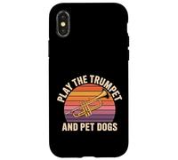Play The Trumpet and Pet Dogs Banda de música de latón - Carcasa para iPhone X/XS