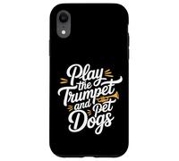 Play The Trumpet and Pet Dogs Banda de música de latón |- Carcasa para iPhone XR