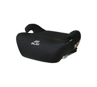 Play Three Fix. Elevador coche Grupo 3 para niños de 6-12 años, 125-150 cm con isofix. Extra Cómodo. (Black Safe&go)