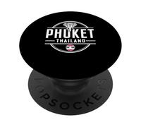 Playa de Phuket Tropical Travel Island PopSockets PopGrip Adhesivo