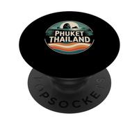 Playa de Phuket Tropical Travel Island PopSockets PopGrip Adhesivo