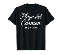 Playa del Carmen México Retro Mexican Resort Viaje Vacacional Camiseta