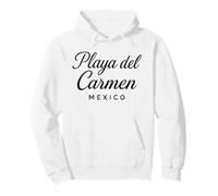 Playa del Carmen México Retro Mexican Resort Viaje Vacacional Sudadera con Capucha