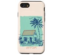 Playa del Carmen México Souvenir Riviera Maya Vintage Carcasa para iPhone SE (2020) / 7/8