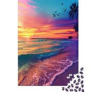 Playa Domingoset Puzzle 1000 Piezas Adultos,Puzzles para Adultos, Puzzle Rompecabezas De Piso Juego De Rompecabezas Y Juego Familiar 1000pcs (75x50cm)