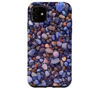 Playa, guijarros coloridos, ir descalzo formas manía Carcasa para iPhone 11