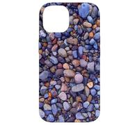 Playa, guijarros coloridos, ir descalzo formas manía Carcasa para iPhone 14