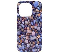 Playa, guijarros coloridos, ir descalzo formas manía Carcasa para iPhone 15 Pro