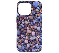 Playa, guijarros coloridos, ir descalzo formas manía Carcasa para iPhone 16 Pro