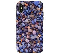 Playa, guijarros coloridos, ir descalzo formas manía Carcasa para iPhone X/XS