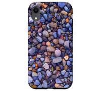 Playa, guijarros coloridos, ir descalzo formas manía Carcasa para iPhone XR