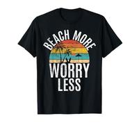 Playa más Preocúpate Menos Vac Camiseta