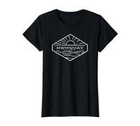 Playa Newquay Camiseta gráfica económica, Mujer, Negro, L