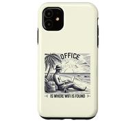 Playa Oficina WiFi Digital Nomad Laptop Carcasa para iPhone 11