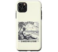 Playa Oficina WiFi Digital Nomad Laptop Carcasa para iPhone 11 Pro MAX