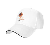 Playa Palmera Y Sol Maui, Hawái Gorra Running Secado Rápido Gorra Beisbol Portátil Sombrero para Mujer Unisex Exteriores