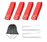 Playa Voleibol Líneas, Corto Marker, Plegable Boundary Set, Weather-Resistant Tape Design, Outdoor Sports Accessory for Backyard Park Home Practice Oro Recreational Play