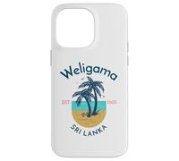 Playa Weligama en Sri Lanka Carcasa para iPhone 14 Pro MAX