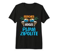 Playa Zipolite México Camiseta Premium