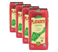 Playadito Yerba Mate Despalada 500g - Pack de 1, Yerba Mate Argentina Sin Palo, Sabor Intenso, Energía Natural, Alternativa al Café (Paquete de 4)
