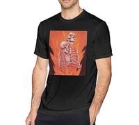 Playboi Carti T Shirt Men's Fashion Cotton Crew Neck Short Sleeve Tunics T-Shirt Black L
