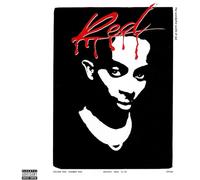 Playboi Carti - Vinilo LP de color rojo (edición de aniversario de 5 años) (nube de lluvia, color blanco)