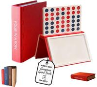 PlayBook'd Juego de ahorcados, ahorcador, juego de ajedrez magnético educativo impreso en 3D, juego de tablero de diseño de libros portátiles, para familia, niños y adultos (estilo 2)