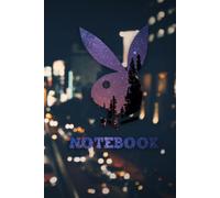 Playboy Notebook: Endless Night Edition (Hardcover) 6 x 9 in | 100 pages