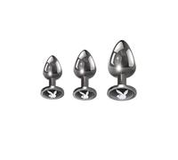 Playboy Plug Anal Plateado