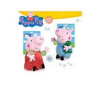 Playbyplay Pack Peluches Peppa Pig Y George con Sonido 25 CM