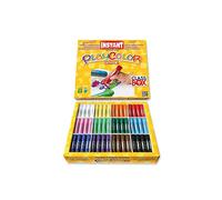 Playcolor Basic one Class Box - Tempera solida - 6 Colores surtidos, 144uni.- 10901