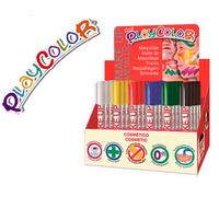 Playcolor Make Up Barra de Maquillaje Metálica (24 Uds) Colores Surtidos