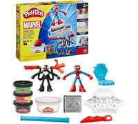 PlayDoh F9827 Marvel Set De Juego Para Batallas Lanza Y Corta De SpiderMan