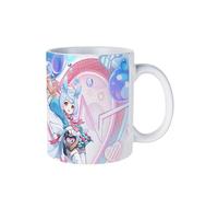 PLAYDOM Genshin Impact Zhong Li QiQi Furina de Fontaine Hu Tao Tighnari XianYun Kaedehara Kazuha tasses à café, tasses à thé - tasses à café en céramique pour hommes et femmes (Sigewinne)