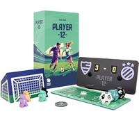 Player 12 - Juego de mesa de Fútbol, con Cartas y Dados para marcar Goles, fácil de aprender, rápido y entretenido, formato pequeño de viaje, Regalo niño/niña 6 7 8 9 10 11 12 años familiar
