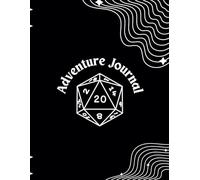 Player Campaign Journal, DnD Adventure Journal, Diary for RPG Players: Notebook designed to keep notes and track a players skills and movements, designed with celestial imagery inside and out.