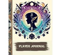 PLAYER JOURNAL: 5e Character Sheets, DnD Player Notebook For Role-Playing Fantasy Games Campaign with Half-Elf Cover Design
