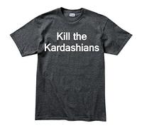 Playera con estampado divertido Kill The Kardashians Graphic Kim Slayer - Gris - X-Large