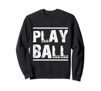 Playera gráfica Play Ball Baseball Baseball Softball Sudadera