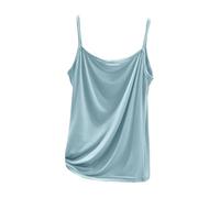 Playera Sin Mangas Blanca Mujer Hombreras Algodon Amarilla Polera Sujetador Encaje Volantes Colores Dama Militar Leopardo Tie Ciclismo Escote Granate Saten Rojas Basico