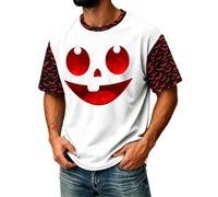 Playeras Extra Largas para Hombre Termicas Blanca Rebajas 4XL con Modernas Smoking 3D Diseño Natación Zapatilla Pegadas Retro Camisero Surf Alberca Oxford Grupos Playeros