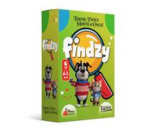 Playever Wherever Findzy - Divertido juego de cartas de atención para niños a partir de 4 años | Juego educativo para promover la concentración y la percepción | Juego familiar para 2-4 jugadores