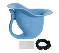 Playful - Asiento de entrenamiento para inodoro para bebé en forma de pez con medición visible para salida de líquidos, orinal de viaje ligero