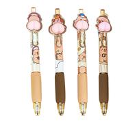 Playful Cartoon Pen, Fine Point Ballpoint, Decorative Desk Ornament, Office Study Travel Accessory, Stationery Supplies Daily Routine Pack, Drawing Gear for Family, Students, Workplace, 14.5cm