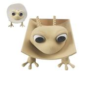 Playful Frog Holder, Portable Tissue Stand, Funny Paper Organizer, Kitchen Bathroom Home, Decorative Storage Rack Companion, Household Supply for Friends, Family, Guests, 55 g