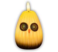 Playful Owl Led Night Light Decor, Halloween Owl Shaped Ghostly Night Light, Cute Ghostly Atmosphere Decorations Pumpkin Nigh Ligh , for Bedroom, Living Room, Bar, Party (B)