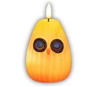 Playful Owl Led Night Light Decor, Halloween Owl Shaped Ghostly Night Light, Cute Ghostly Atmosphere Decorations Pumpkin Nigh Ligh , for Bedroom, Living Room, Bar, Party (A)