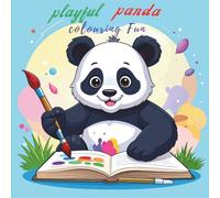 Playful Panda coloring fun: Fun and Easy Coloring Pages for Kids