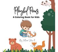 Playful Paws: A coloring book for kids
