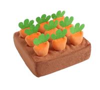 Playful Pet Puzzle - Snuffle Mat for Training | Flannel and Cotton Base, Interactive Carrot Game, Indoor Foraging Toy, Mental Exercise Aid, Crate Comfort Solution, Lightweight Design for Home Use